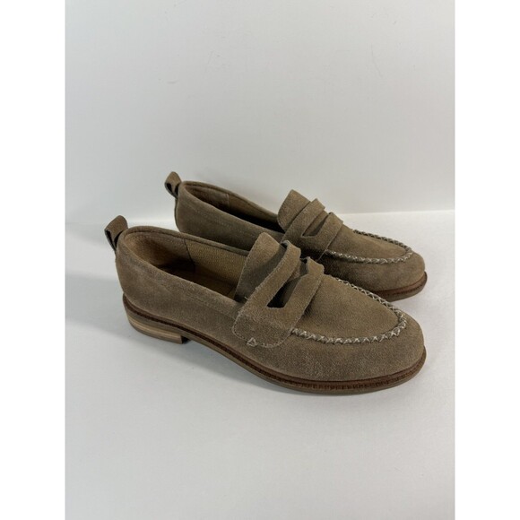 Kelsi Dagger Brooklyn Lens Suede Loafer Womens  6.5! EU 37! - Picture 1 of 10